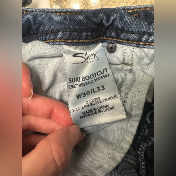 Silver Jeans Suki Bootcut Jeans, W30/L33 - Picture 4 of 4